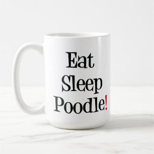 Äta sömnpudelmuggen kaffemugg