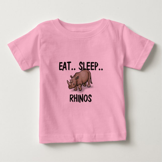 Äta sömnRHINOS Tee (Framsida)