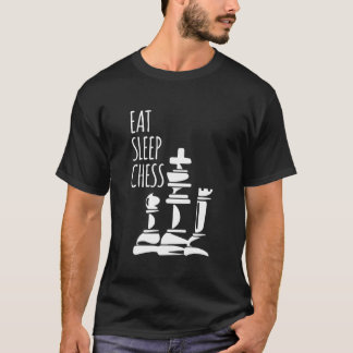 Äta sömnschacket t shirt