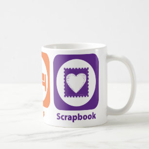 Äta sömnscrapbooken kaffemugg