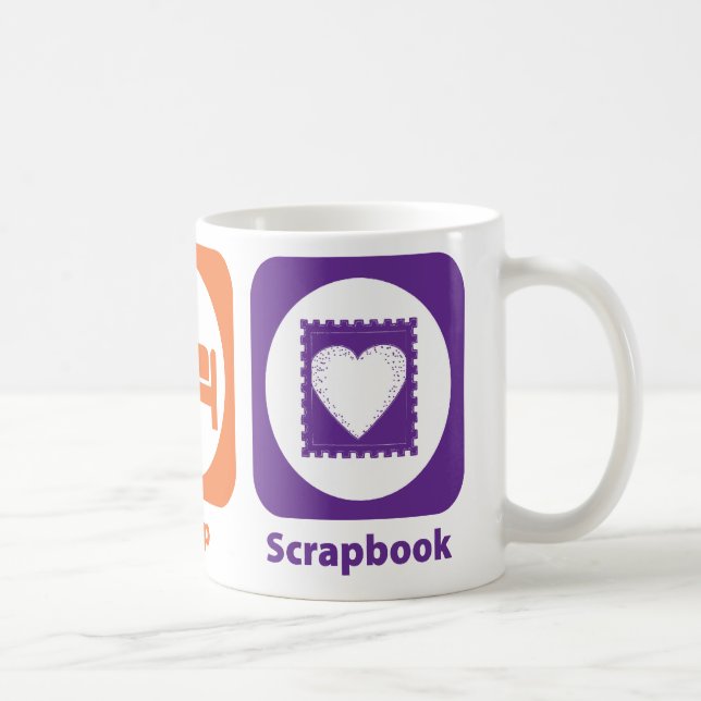 Äta sömnscrapbooken kaffemugg (Höger)