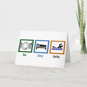 Äta sömnsimman kort