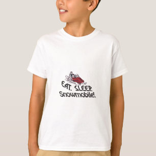 Äta sömnSnowmobile T Shirt