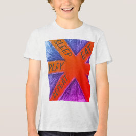 äta sömnspel t shirt