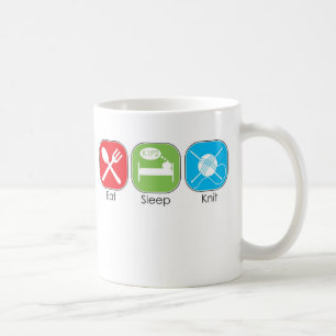 Äta sömnsticka kaffemugg