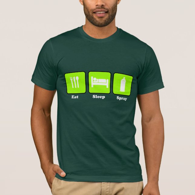 Äta, sova, bespruta (limefrukt) tee (Framsida)