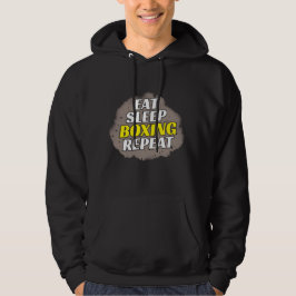 äta sova boxning upprepa hoodie