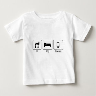 Äta, sova, Geocache Tee