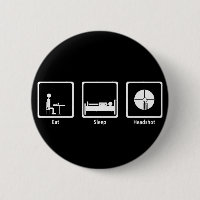 Äta, sova, headshoten - FPS-Gamer