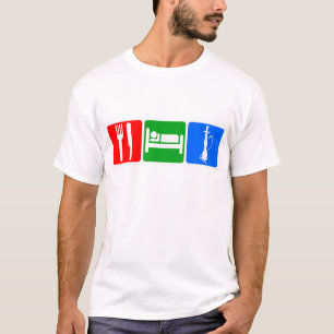 Äta, sova, hookahen t shirt