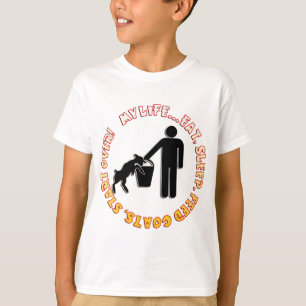 ÄTA, SOVA, MATA GETTER, STARTA ÖVER - MITT LIV T SHIRT