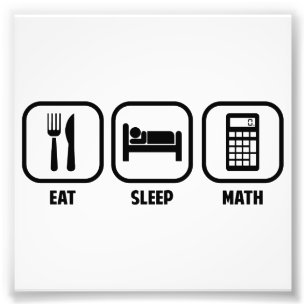 ÄTA, SOVA, MATH FOTOTRYCK