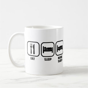 ÄTA, SOVA, MER SÖMN KAFFEMUGG