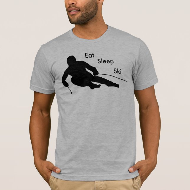 Äta, sova, skida tee (Framsida)