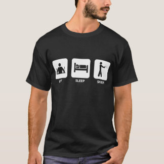 Äta, sova, skjuta tee