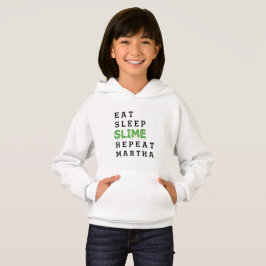 äta, sova, slime, repetergosse t shirt