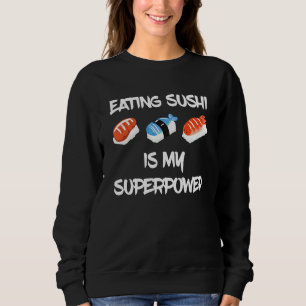 Äta Sushi Japansk Sushi Asiatisk Mat Japansk Re T Shirt