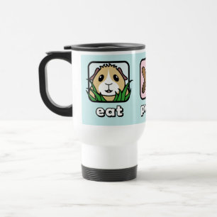 Äta travel mug för Poopsömnförsökskaninen Resemugg