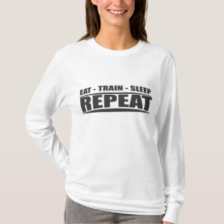 Äta, utbilda, sova… repetition tee