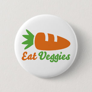 Äta Veggies Knapp