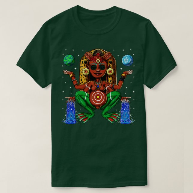 Atabey Taino Goddess T Shirt (Design framsida)