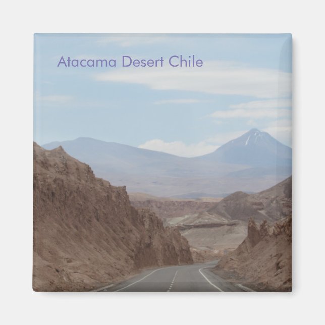 Atacama Desert, Chile Magnet (Framsidan)