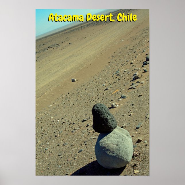 Atacama Desert, Chile Poster (Framsidan)