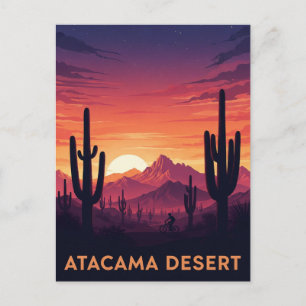 Atacama Desert Chile Vykort