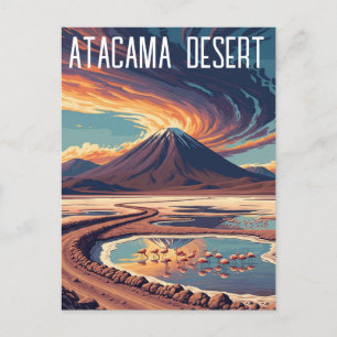 Atacama Desert Chile Vykort