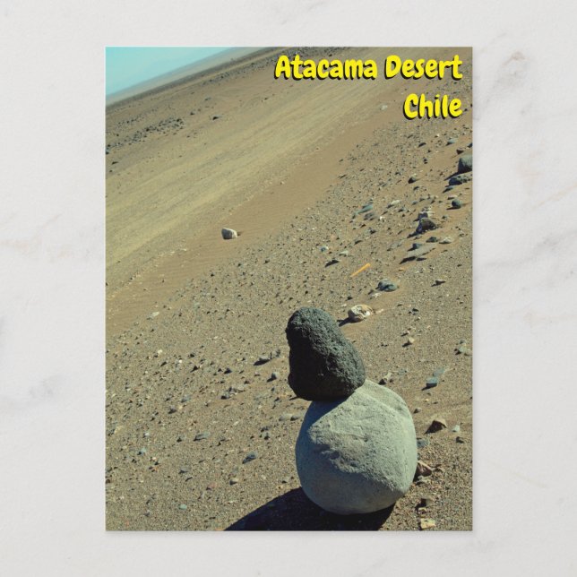 Atacama Desert, Chile Vykort (Framsida)