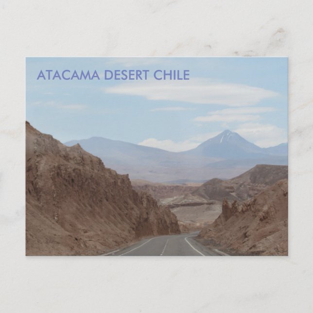Atacama Desert, Chiles vykort (Framsida)