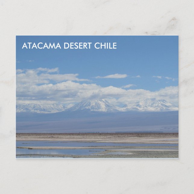 Atacama Desert, Chiles vykort (Framsida)