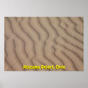 Atacama Desert-sand Poster