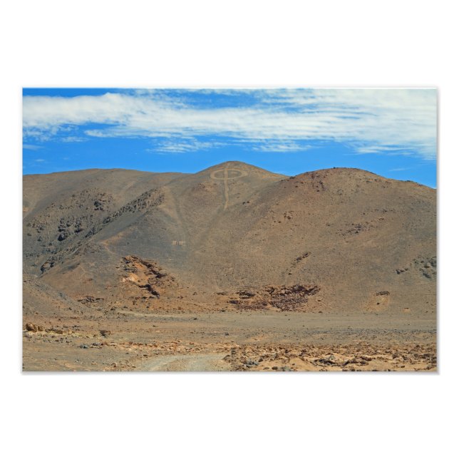 Atacama-geoglyfer Fototryck (Framsidan)