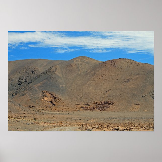 Atacama-geoglyfer Poster (Framsidan)