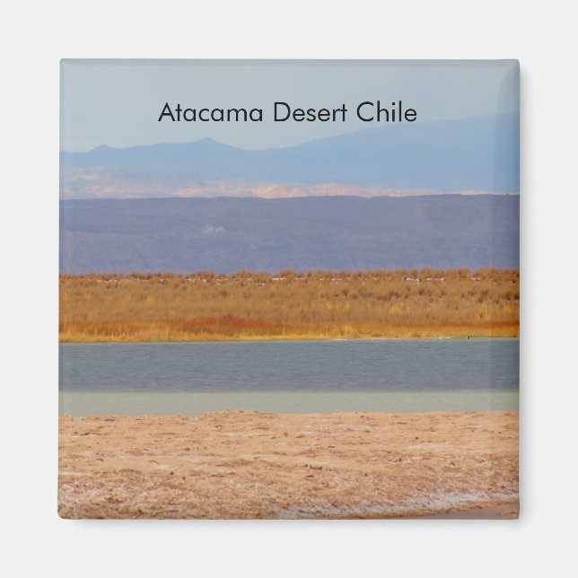 Atacama öken, Chile magnet (Framsidan)