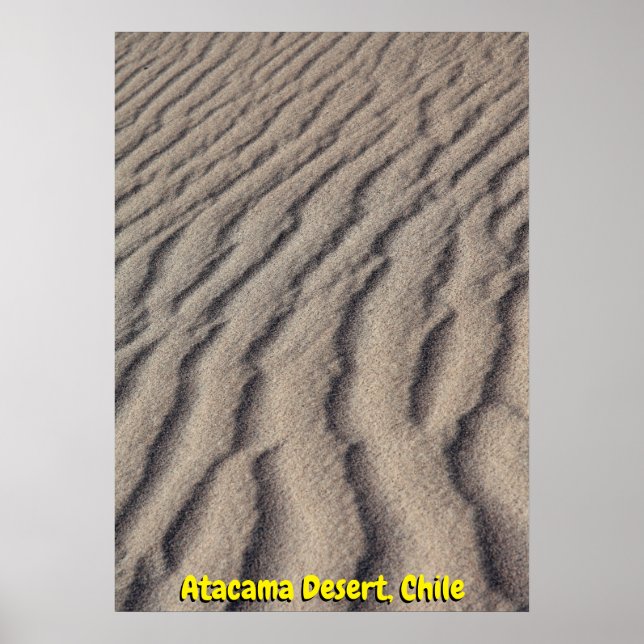 Atacamaöknen, Chile Poster (Framsidan)