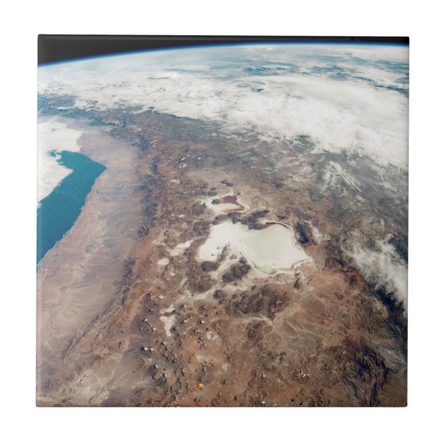 Atacamaöknen och saltplattorna i Anderna Kakelplatta (Framsidan)