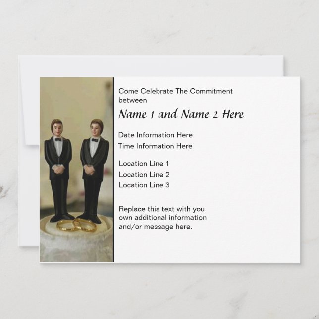 Åtagande Ceremony Inbjudan (Framsida)