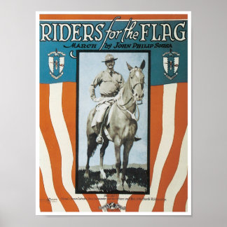 Åtaganden för Flagga som poster