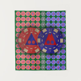ATARI MARI Poker Chip Tapestry