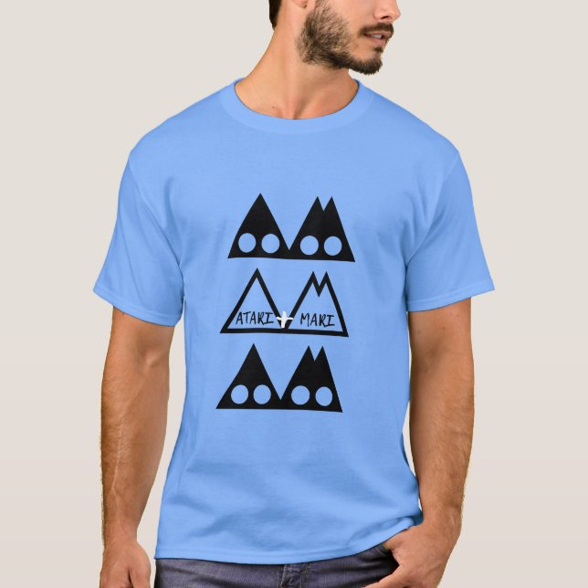ATARI+MARI Tri-Logotyp T-Shirt (Framsida)