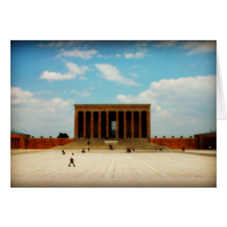 Ataturk minnesmärke i Ankara Hälsningskort