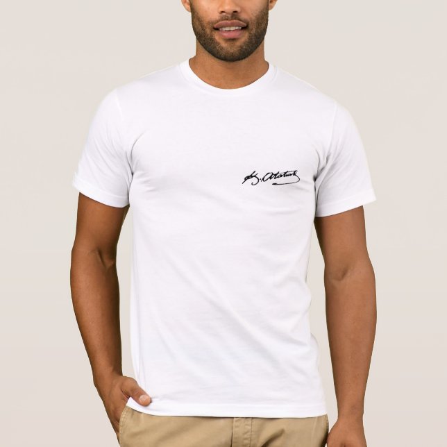 ATATÜRK-skjorta Tee Shirt (Framsida)