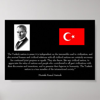 Ataturk - Turkiet och det inre samhället Poster