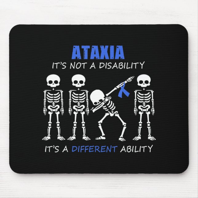 Ataxi Det är inte ett handikapp. Musmatta (Framsidan)