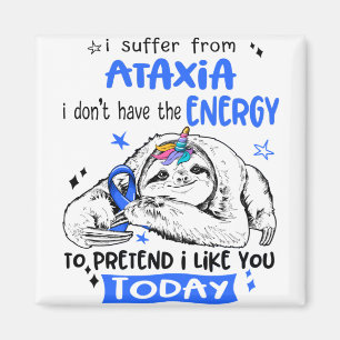 Ataxi - medvetandegörande Månadsrabatt Magnet
