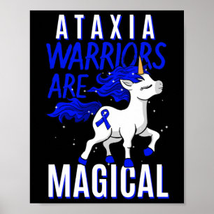 Ataxi Movement Disorder Dystaxia Friedreich's Uni Poster
