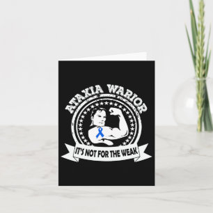Ataxi Warrior Awareness Gift Kort