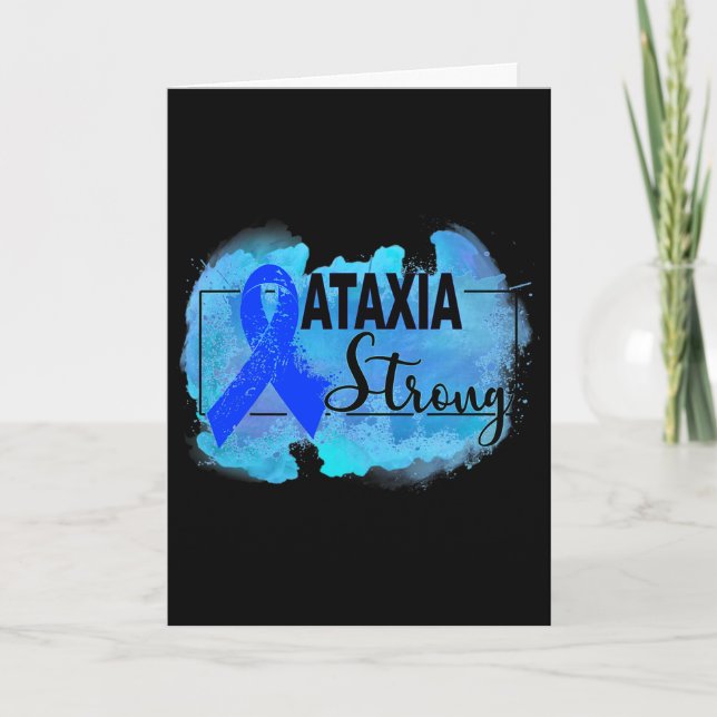 Ataxia Awareness 3  Kort (Framsida)